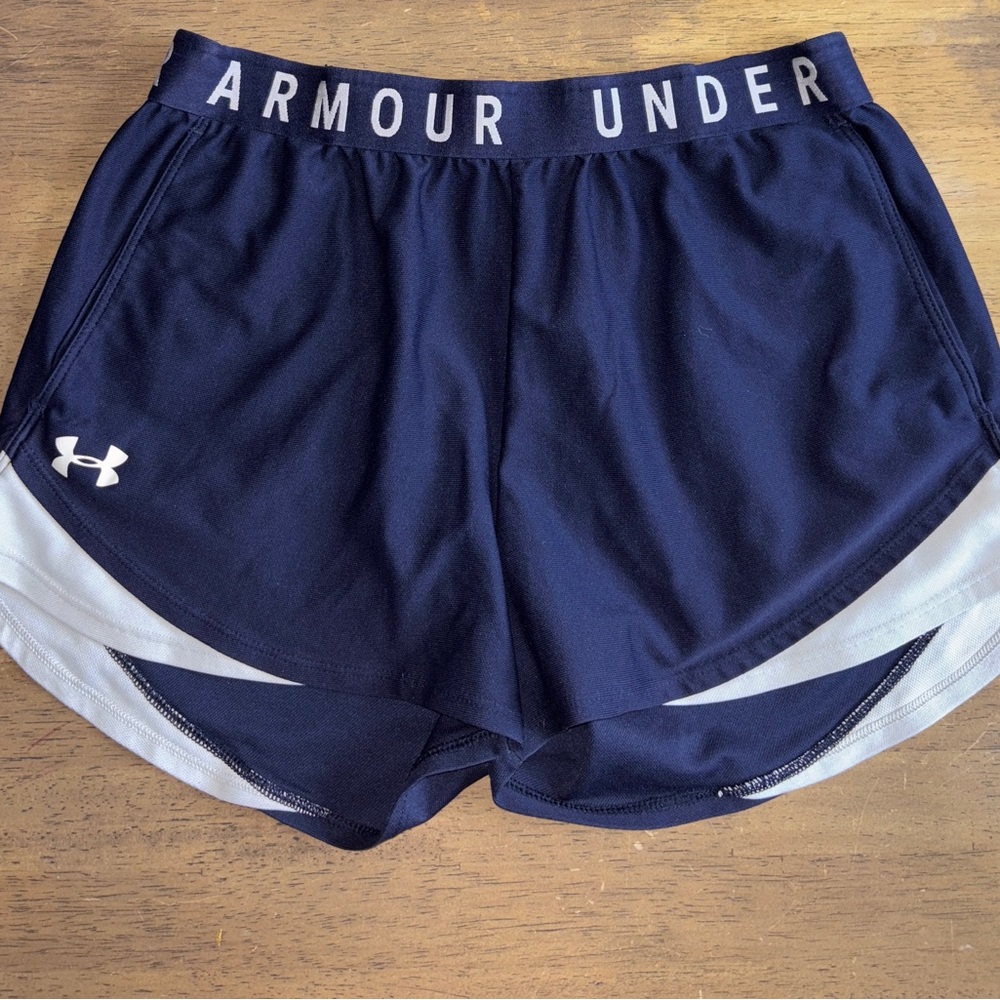 Under Armour Women's Navy Blue Shorts